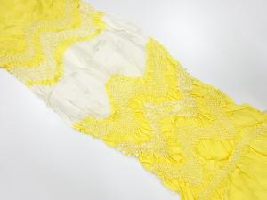 正絹　絞り　帯揚げ